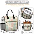 thumbnail image 5 of Pioneer Flower Floral Print Pattern Womens Lunch Box for Work,Insulated Large Lunch Bag,Leakproof Adult Lunch Bag for Work,Beach,Travel,Picnic,Camping, 5 of 6