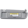 thumbnail image 1 of Visera para el lado derecho del pasajero, color gris claro, compatible con Honda Civic 2006-2011, reemplaza # 83230-SNA-A01ZC, 1 of 5