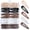 White/Black/Brown/Coffee/Beige, variant on 100Pcs Snap Hair Clips,2 Inch Hair Barrettes Hair Clips For Women, Metal Mixed Color, Hair Barrettes For Women Hair Snap Clips