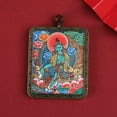 thumbnail image 5 of Tibetan Pendant Ethnic Necklace Handmade Alloy Amulet Cultural Jewelry Accessory for Men and Women, 5 of 12