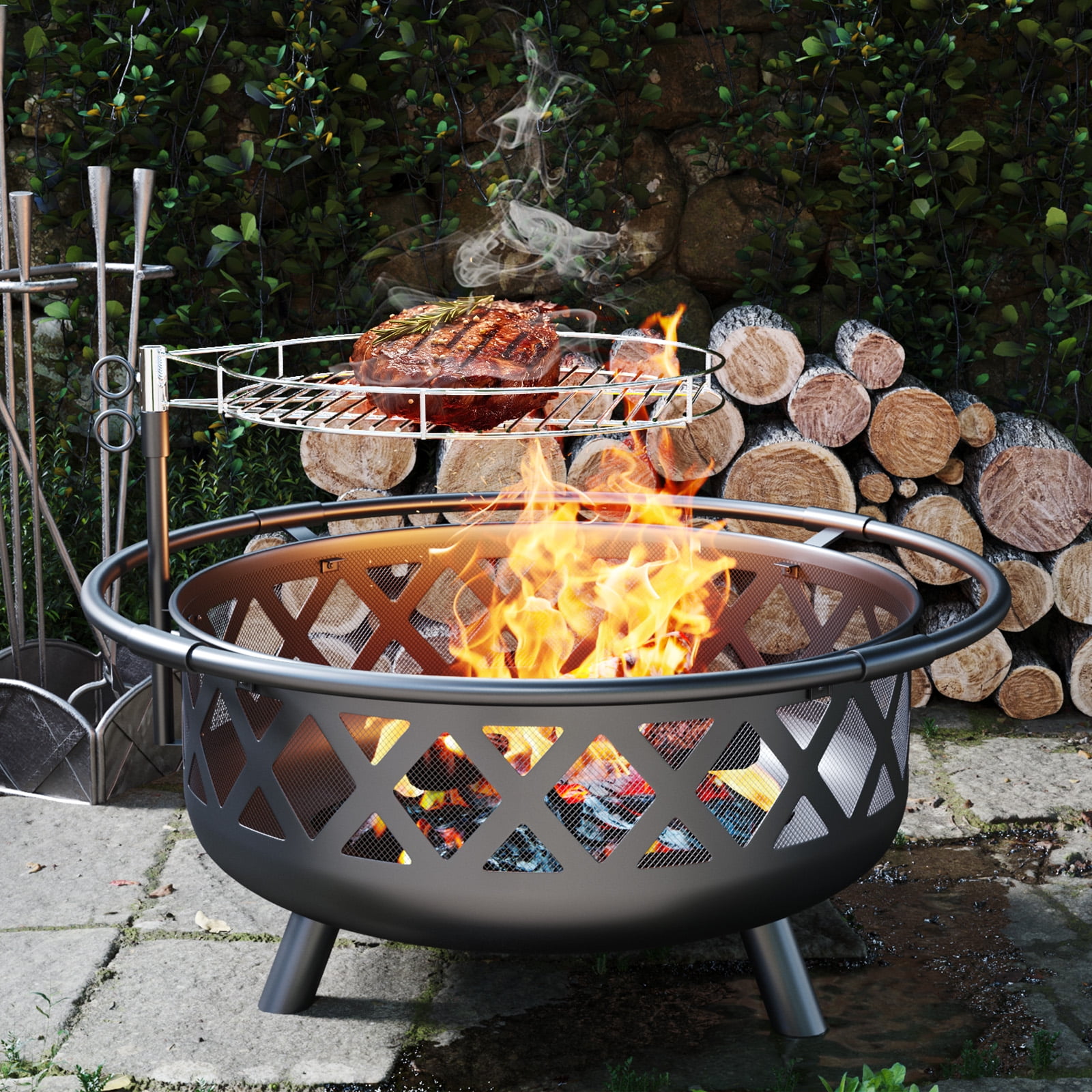 Sunmthink Fire Pit, 42