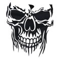 thumbnail image 2 of Cars Sticker, Cool Skull Vinyl Sticker, Punk Skull Sticker For Car / Truck / Trailer / Room / Window / Door, 2 of 5