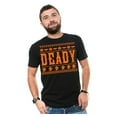 thumbnail image 2 of Deady Halloween Shirt Funny Halloween Shirt Halloween Ghost Pumpkin Tees Halloween Scary Costume (Large Grey), 2 of 6