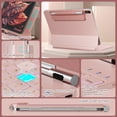 thumbnail image 4 of RAYMCRAFT for iPad 11th(A16, 2025)/10th Generation Case with Keyboard, Magic Keyboard 2022, Springy Backlit Keys, Stain-Resistant Surface, Multi-Touc, 4 of 7