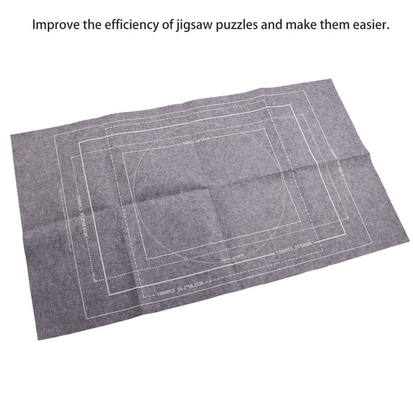 Mat Jigsaw Puzzles Mat Playmat Jigsaw Storage Felt Mat Puzzles Blanket Gray