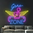 thumbnail image 4 of Handmadetneonsign Game Zone Led Sign, Arcade Neon Sign, Wall Decor, Game Room Neon Sign, 4 of 5