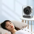 thumbnail image 6 of Small Desk Fan,Personal Fan Rechargeable,Small Tabletop Fan,New Transparent Turbo Fan LED Digital Home Bedroom Circulation Fan USB Long Desktop Fan, 6 of 9