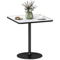 thumbnail image 1 of HOMCOM Dining Table for 4, Modern Kitchen Table with Marble Effect Tabletop, 1 of 10