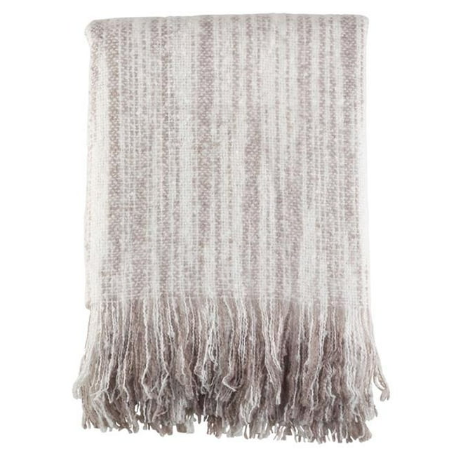SARO TH125.GY5060 Faux Mohair Jeter Or