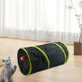 thumbnail image 5 of Cat Tunnel Tube Straight Shaped Cat Toys for Kitty Small Animals Indoor Cats, 5 of 7
