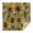 Yellow Green Leaf, variant on Black Sunflower Daffodil Pattern Square Tablecloth,Waterproof Square Table Cover,Wipeable Spillproof Washable Table Cover for Home Kitchen Party Decor 42"X42"(107x107cm)