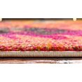 thumbnail image 4 of Unique Loom Estrella Collection Distressed, Floral, Abstract, Modern, Bright Colors Area Rug, 5 0 x 8 0 Rectangular, Multi/Blue, 4 of 5