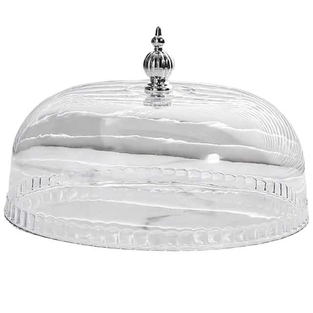 Cake Stand Cover Display Cloche Serving Dish Cover Versatile Cake Cover Lid Dome for Kitchen Camping Wedding Home Food Storage Container Kitchen Storage Box,Airtight Container,Plastic Food Container,