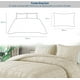 thumbnail image 5 of Juego de Funda Duvet Bluelander Edredon King Size 2 Fundas de almohada beige, 5 of 5
