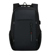 Qocolhg Travel Laptop Backpack, Business Anti Theft Slim Sturdy Laptops Backpack with USB Charging Port, Water Resistant College School Computer Bag Gift for Men & Women Fits 15.6 Inch Notebook