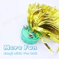 thumbnail image 3 of 5Pcs Jegi Set (Jaegi with The Bell) for Jegichagi Korean Traditional Game Hackysack Kick Random Color 5Pcs Random, 3 of 5