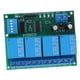thumbnail image 4 of Módulo de control de relé, módulo de relé de 4 canales Controlador de interruptor de placa de control DC 24V Accesorio para electrónica, 4 of 14