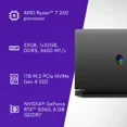 thumbnail image 2 of Laptop Alienware 15.3″ Ryzen R7 260 32GB RTX 5060 1TB Black, 2 of 3