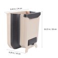 thumbnail image 4 of 1 cubo de basura para cocina, para colgar en la pared, para uso doméstico., 4 of 6