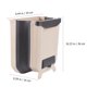 thumbnail image 2 of BESTYASH 1Ud Cesta De Basura Colgante Para Puerta Cocina Funcional Beige, 2 of 7