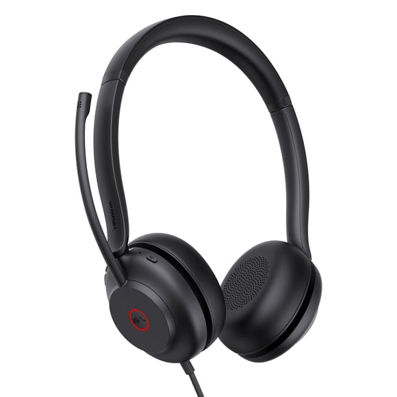 Auriculares USB Yealink UH35 con cable y micrófono con cancelación de ruido Teams