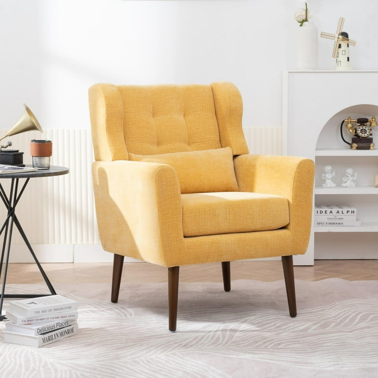 Yellow accent chair walmart hot sale