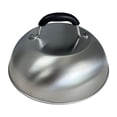 thumbnail image 3 of Cubierta de hamburguesas, cubierta de cúpula de parrilla, cloche múltiple que sirve plato de plato frasco, cubierta de áspero para la barbacoa al aire Mango extraíble, 3 of 8