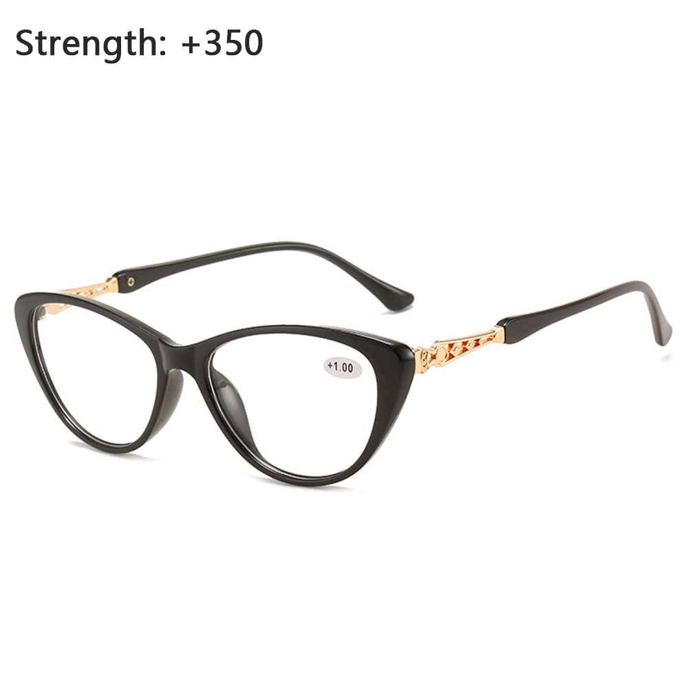 1.0~+4.0 Vision Care Computer Goggles Men Women Eye Reading Glasses Glasses HD Gradient Presbyopic Eyeglasses Diopter +1.0~+4.0 BLACK STRENGTH 3.50 - Walmart.com