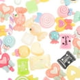 thumbnail image 3 of 50pcs Resin Accessories DIY Phone Shell Accessories Lollipop Candy Shaped Jewelry Accessories, 3 of 8