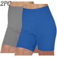 thumbnail image 1 of 2 mallas de yoga para mujer, de poliéster, para fitness, correr, gimnasio, deportivas, de tres minutos, 1 of 3