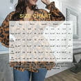 thumbnail image 5 of SCOMCHIC Long Sleeve Tunic Tops for Women Plus Size Long Sleeve V Neck Peplum Tops Leopard Print XL, 5 of 5
