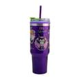 thumbnail image 4 of Termo Alto Doble Pared Con Asa Y Popote, Diseño Villanas Disney: Maléfica, Úrsula, Cruella De Vil y la Reina Malvada, Termo Metalizado Morado, Capacidad 1. 2 L, 4 of 8