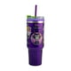 thumbnail image 4 of Termo Alto Doble Pared Con Asa Y Popote, Diseño Villanas Disney: Maléfica, Úrsula, Cruella De Vil y la Reina Malvada, Termo Metalizado Morado, Capacidad 1. 2 L, 4 of 8