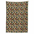 thumbnail image 2 of Cupcake Tablecloth, Creamy Bakery Sweets with Chocolate Icings Birthday Cakes Muffin Pastry Theme, Rectangle Satin Table Cover Accent for Dining Room and Kitchen, 52" X 70", Multicolor, by Ambesonne, 2 of 2