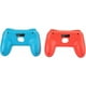 thumbnail image 4 of Game Grips Ergonomic Game Grip Grips AntiWear Controller Protective Case Compatible with Nintendo Switch JoyCon, Red and Blue, 4 of 5