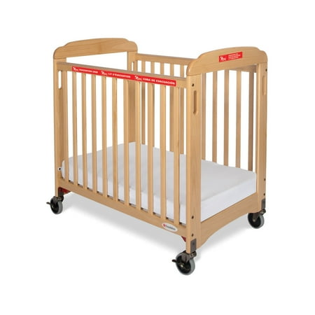 Foundations First Responder Evacuation Clearview Compact Crib with Evacuation Frame