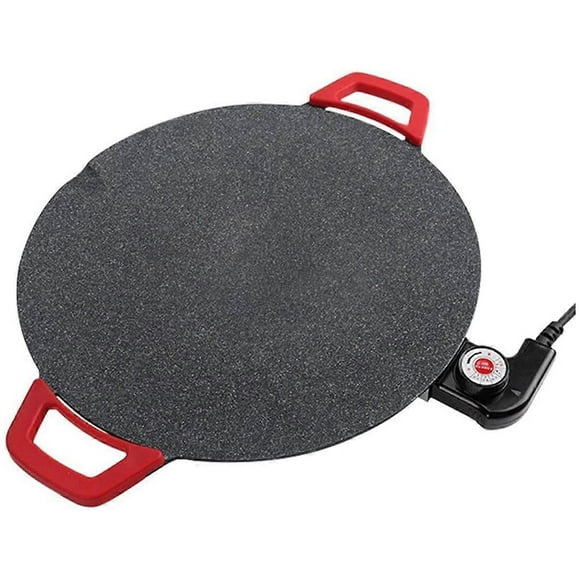 Electric Griddle - Smokeless Electric Bbq Grill Baking Trays, Nonstick Cooking Griddle Pan Pancake Maker Eu Plug