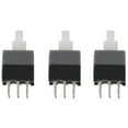 thumbnail image 4 of 6 Pin DPDT Latching Tact Tactile Push Button Pushbutton Switch 40 Pcs,40 x Push Button Switch,White & Gray, 4 of 8