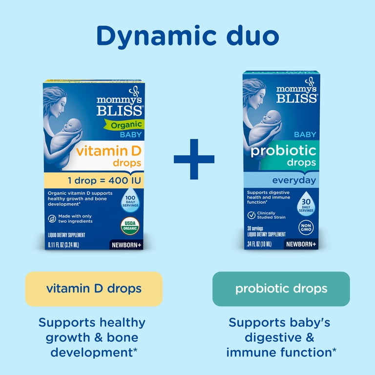 Mommy's Bliss Organic Vitamin D Drops, 0.11 fl oz photo 6