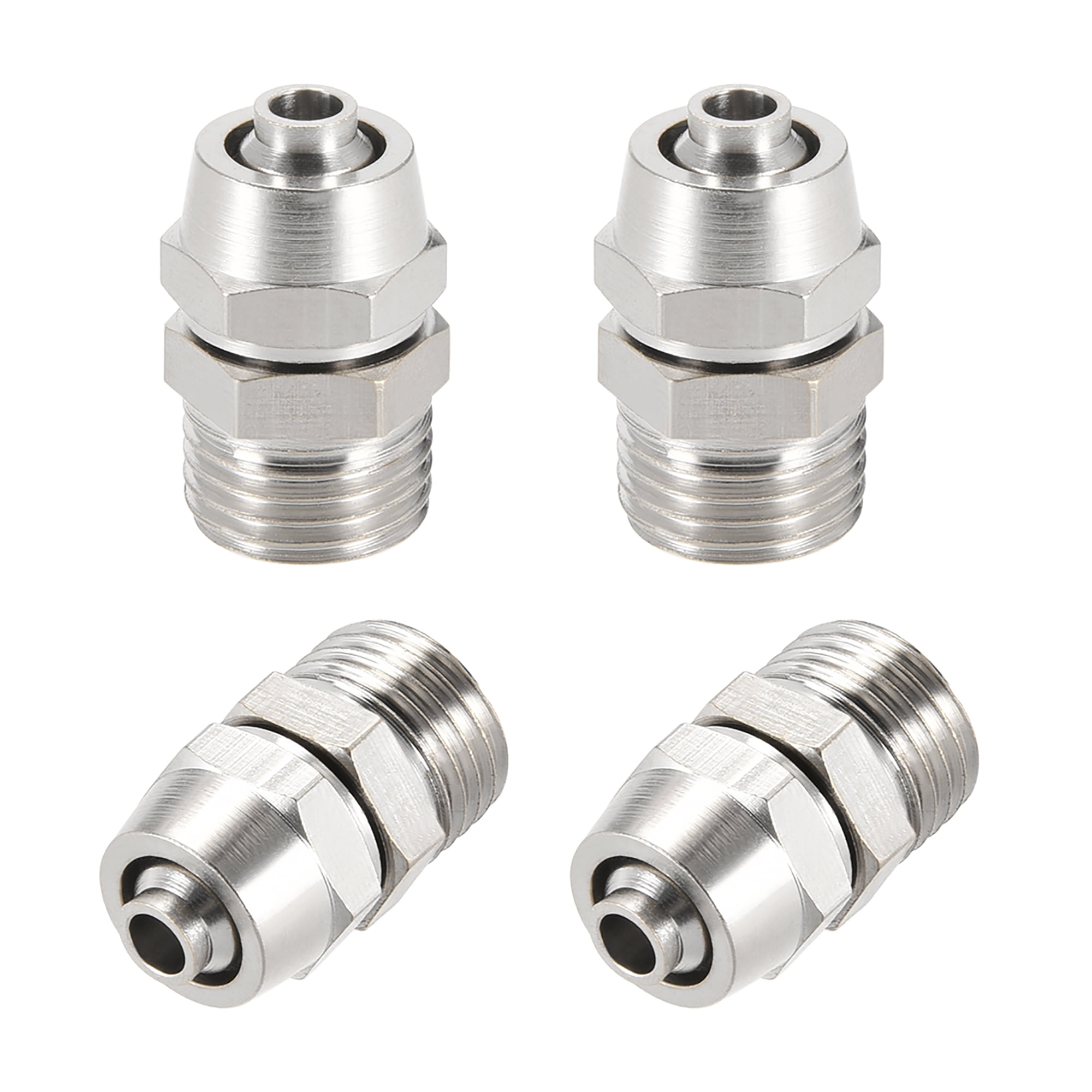 Reusable Fitting, Quick Coupler 1/4" G Male x 9/32" Hose ID Air Hose