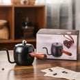 thumbnail image 4 of GROWTH TANK Gooseneck Pour Over Coffee Kettle Drip Pot for Camping, Home & Kitchen Black, 4 of 9