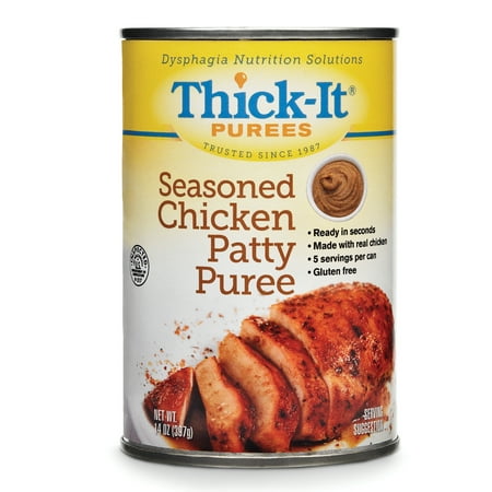 Thick-It® Seasoned Chicken Patty Purée Thickened Food  14-ounce Can