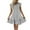White, variant on Summer Fashion Sun Dresses for Womens 2026 Plus Size Casual V-Neck Short Sleeve Solid Dress