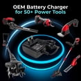 thumbnail image 3 of Cargador de Batería Milestock DC11-2100500U 21V 0.5A 100-240V, 3 of 7