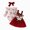 Z150-Red, variant on Cdudpw Newborn Baby Girl Clothes Ruffles Long Sleeve Romper Floral Suspender Skirt Set with Headband Girl Outfits(Z150-Red)