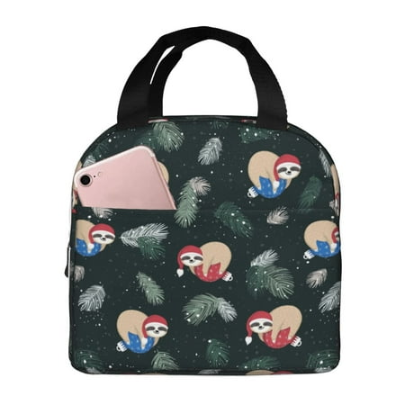 Insulated Lunch Bag for Women Men - Baby Sloths Leakproof Cooler Lunch Box for Women Men  Lunch Tote Bags for Work School Picnic Travel