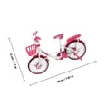 thumbnail image 2 of OULII 1Set Zinc Alloy Mini Bike Model Pink Simulation Toy For Desk Decoration And Childrens Toy 786x472x216in, 2 of 8