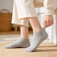 thumbnail image 6 of IKIBVTY 10 Pairs Womens Ankle Cotton Socks Low Cut Thin Short Breathable Sport Casual Socks, 6 of 9