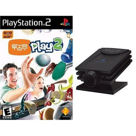 Ps2 Games Dvd - Eye Toy Play 2 With Camera, Sony Computer Ent. of America, PlayStation 2, 711719749523
