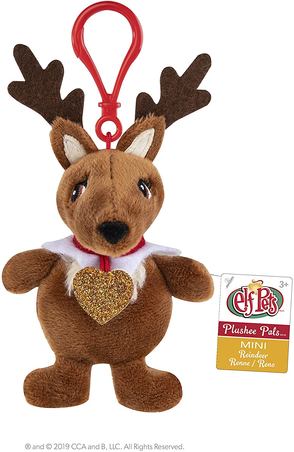 The Elf on the Shelf Plushee Pals Mini Reindeer Clip On
